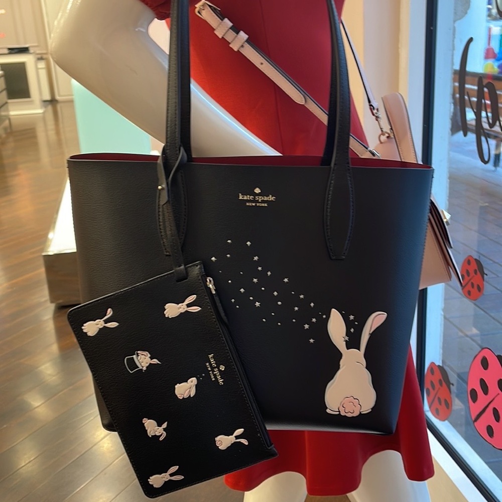 Kate Spade Bunbun Bunny Small Tote Bag 
COLOR: Multi
NWT - Picture 5 of 16